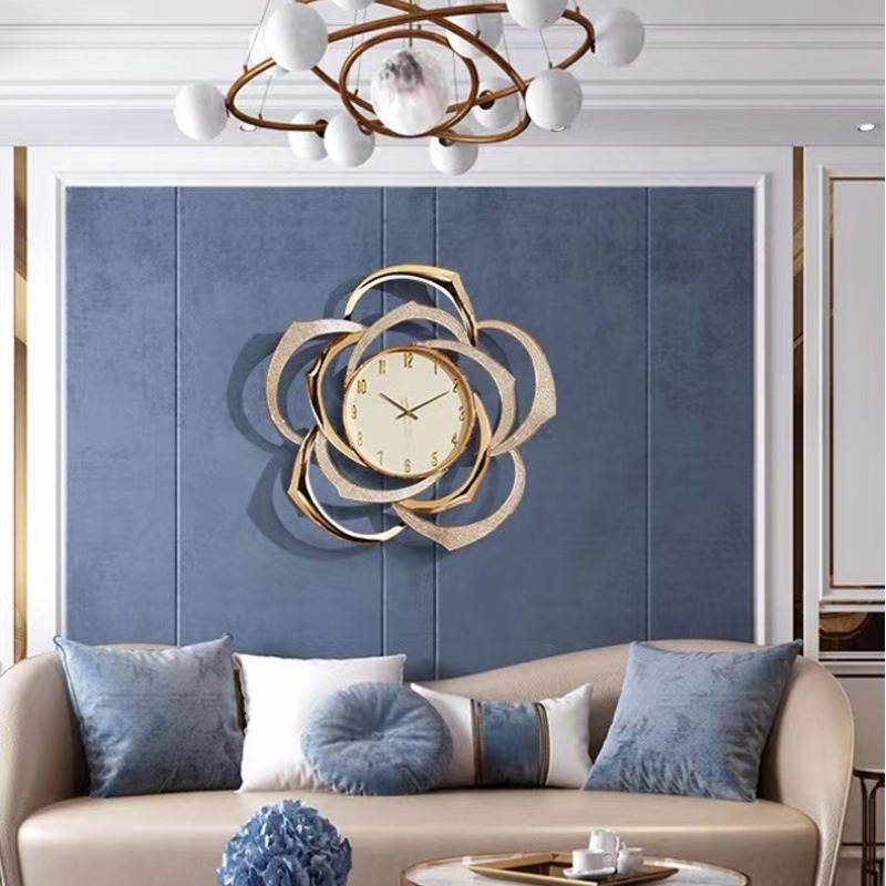 Interior Design Luxury House - 집 내부 침실 고급 벽시계 거실