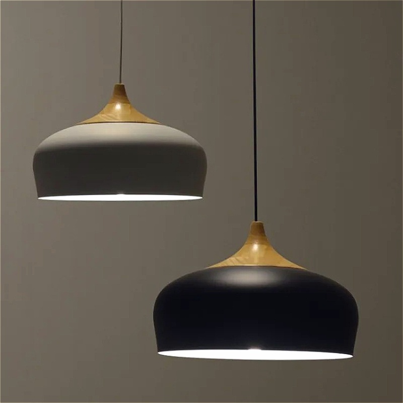 북유럽 알루미늄 큰 전등 갓 천장 샹들리에 레스토랑 섬 - Interior Design Hall 리뷰 및 가격
