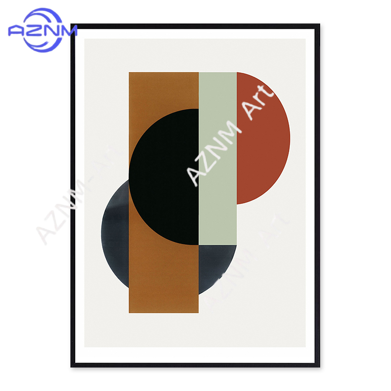 1/2pcs 추상 기하학적 모양 스칸디나비아 캔버스 회 - Interior Design Scandinavian 리뷰 및 가격