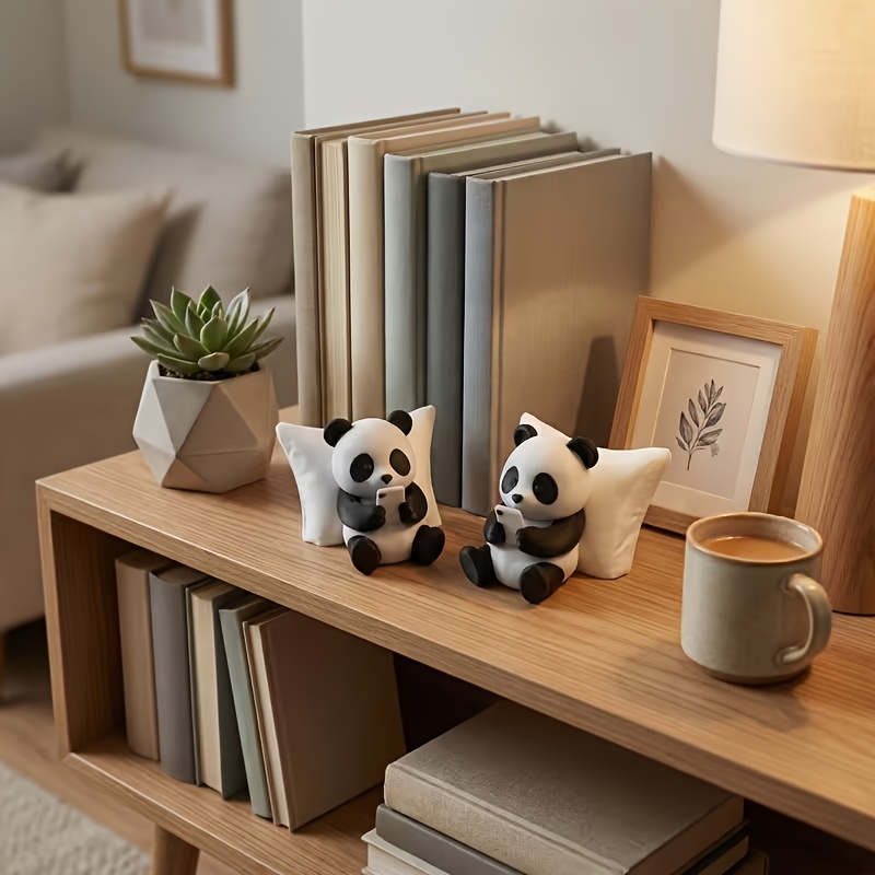 수집용 팬더 피규어, 세련된 조각 디자인, 가정, 사무 - Interior Design Studio 리뷰 및 가격