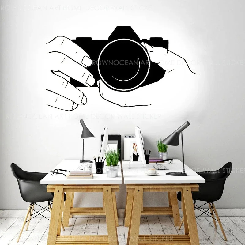 카메라 스냅샷 벽 스티커 비닐 사진 스튜디오 인테리어  - Interior Design Studio 리뷰 및 가격