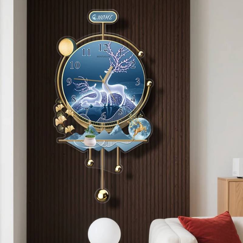 스위프 무브먼트 젠 벽시계 청소년 방 조용한 럭셔리 거 - Interior Design Quiet Luxury 리뷰 및 가격